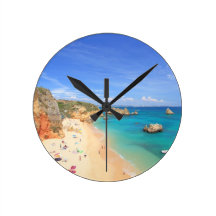 Praia da Dona Ana Wall Clock