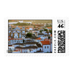 Praia da Vitoria Skyline Postage Stamp