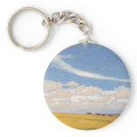 Prairie After Storm by Maynard Dixon Key Chains