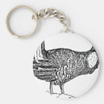 Prairie Chicken Keychain