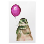 Prairie Dog Balloon Stationery Design