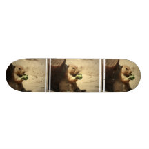 Prairie Dog Hanging Out Skateboard