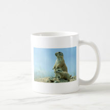Prairie Dog Mother And Baby Coffee Mugs