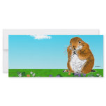 prairie dog photo card full color rack card