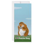 prairie dog photo card custom rack cards