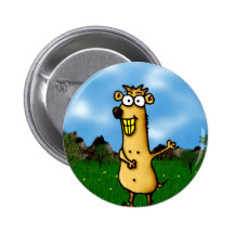Prairie Dog Pinback Button