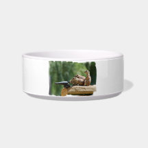 Prairie Dog Soldiers Pet Bowl
