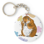 prairie dog which stands keychain