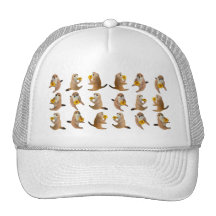 prairie dog's stuffed toy hats