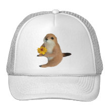 prairie dog's stuffed toy hats