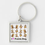 prairie dog's stuffed toy keychains