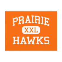 Prairie - Hawks - High School - Cedar Rapids Iowa postcards