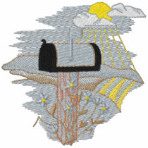 Prairie Mailbox embroidered shirts by ZazzleEmbroidery Prairie Mailbox embroidered shirts