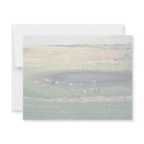 Prairie Pothole in South Dakota invitations
