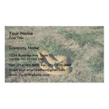 Prairie rattlesnake business card templates
