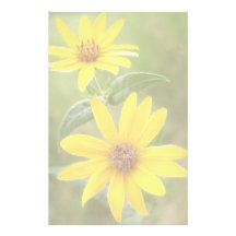 Prairie Sunflower - Helianthus maximilianii Stationery Paper