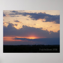 Prairie Sunset 1 Print