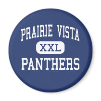 Prairie Vista Panthers Middle Hawthorne magnets by customteamsportswear Prairie Vista Panthers Middle Hawthorne magnets