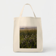 Prairie Wildflowers Canvas Bag