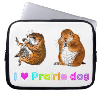 Prairiedogs , プレーリードッグ . Electronics Sleeve Computer Sleeves