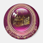 Praise Be To Allah, Mosque Fridge Magnet