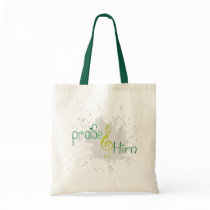 Praise Him cloth tote bag