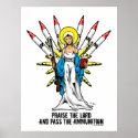 "Praise the Lord, And Pass the Ammunition" - 2 posters
