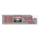 PRAISE TIME! BUMPER STICKER