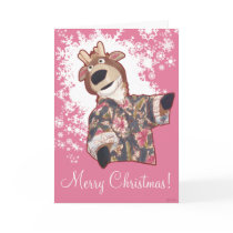 Prancer Christmas Card