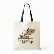 Prancer Reindeer Christmas T-shirts and Gifts bags