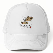 Prancer Reindeer Christmas T-shirts and Gifts hats