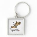 Prancer Reindeer Christmas T-shirts and Gifts keychains