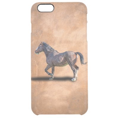 PRANCING HORSE CLEAR iPhone 6 PLUS CASE