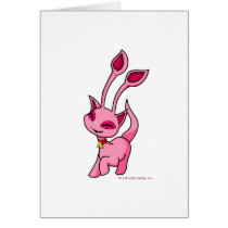 Prancing pink Aisha cards