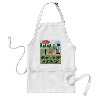 Prank 911 Phone Call Apron by QueenofHarts