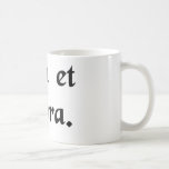 Pray and work. coffee mug