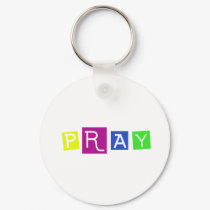 Pray Blocks keychains