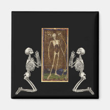 Pray Death Card Magnets