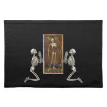 Pray Death Card Placemats