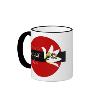 PRAY FOR JAPAN - SAYURI mug