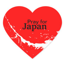 Pray for Japan stickers