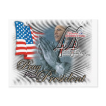 Pray for our President postcards by kazurisana Pray for our President postcards