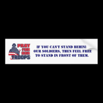 Pray For Our Troops bumper stickers by kokobaby Pray For Our Troops bumper stickers