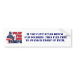 Pray For Our Troops Bumper Stickers