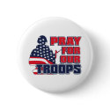 Pray For Our Troops buttons
