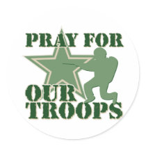 Pray for our troops stickers by bbdesignsco Pray for our troops stickers