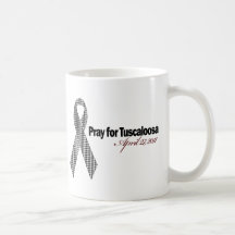 Pray For Tuscaloosa Alabama (Houndstooth) Mug