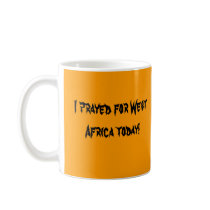 Pray for West Africa mugs