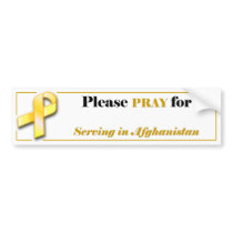 Pray for your Soldier in Afghanistan bumper stickers by thinkbeforeuvote Pray for your Soldier in Afghanistan bumper stickers