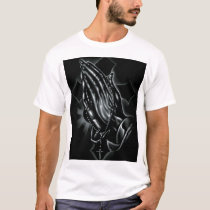 Pray hands t-shirts by lspaez Pray hands t-shirts